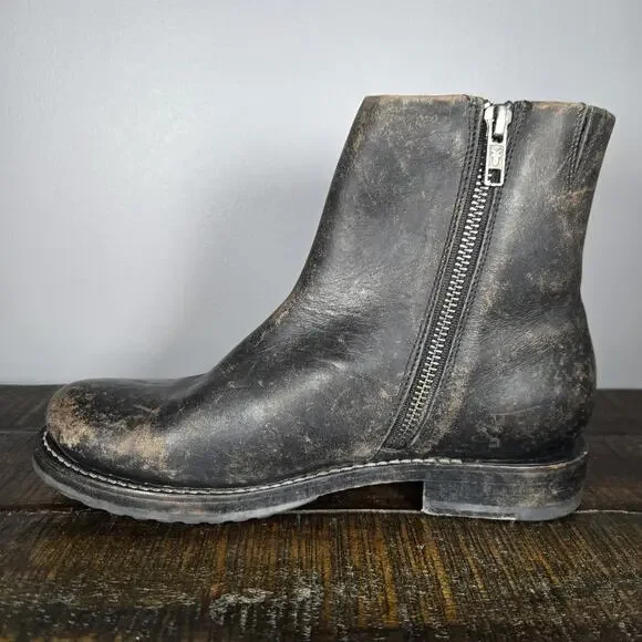 Frye Black Ankle Boots - Picture 6 of 11